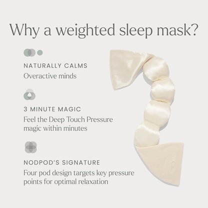 Mineralized Silk™ Weighted Sleep Mask