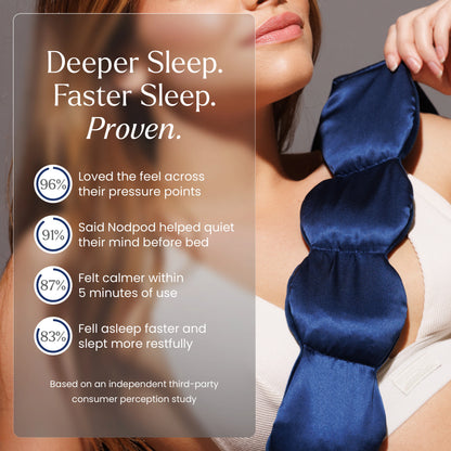 Mineralized Silk™ Weighted Sleep Mask