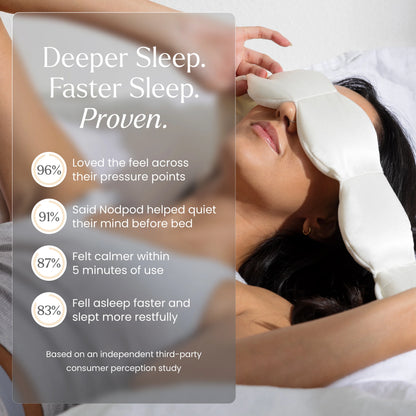 Mineralized Silk™ Weighted Sleep Mask