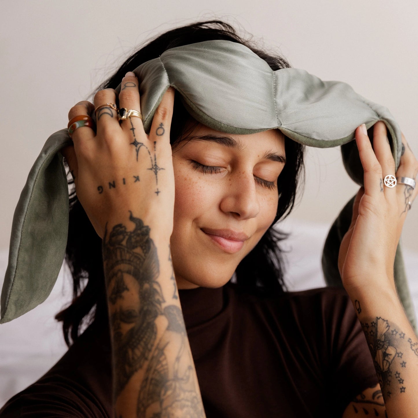 Mineralized Silk™ Weighted Sleep Mask