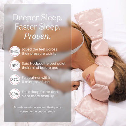 Mineralized Silk™ Weighted Sleep Mask